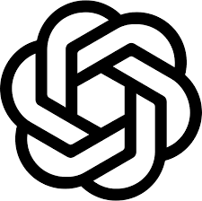 OpenAI logo.