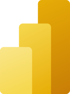 Microsoft PowerBI Logo.